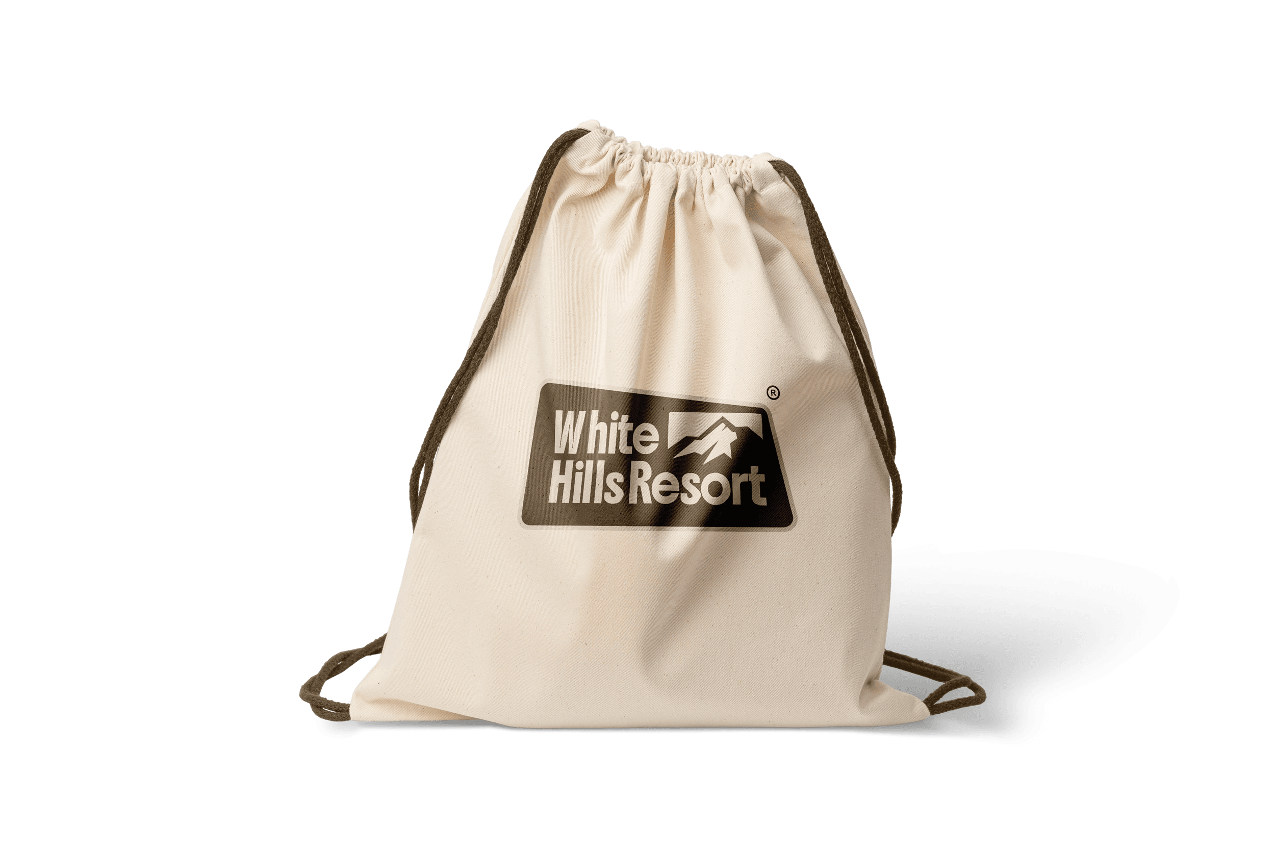 White Hills Resort backpack mockup